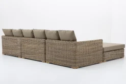 Hills, Tuinbank, Met Kussen + Poef