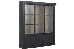 Ijzeren Jason, Kast, Zwart, Eiken, 3 Ijzeren Deuren