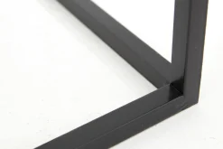 Isaac, Standaard, Metaal, Zwart, H 75 Cm