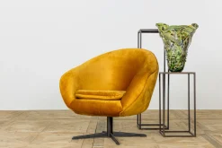 Isaac, Standaard, Metaal, Zwart, H 95 Cm