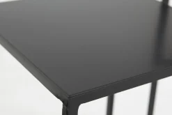 Isaac, Standaard, Metaal, Zwart, H 95 Cm