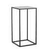 Isaac, Standaard, Metaal, Zwart, H 55 Cm