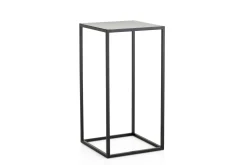 Isaac, Standaard, Metaal, Zwart, H 55 Cm