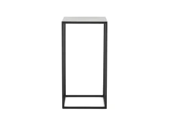 Isaac, Standaard, Metaal, Zwart, H 55 Cm