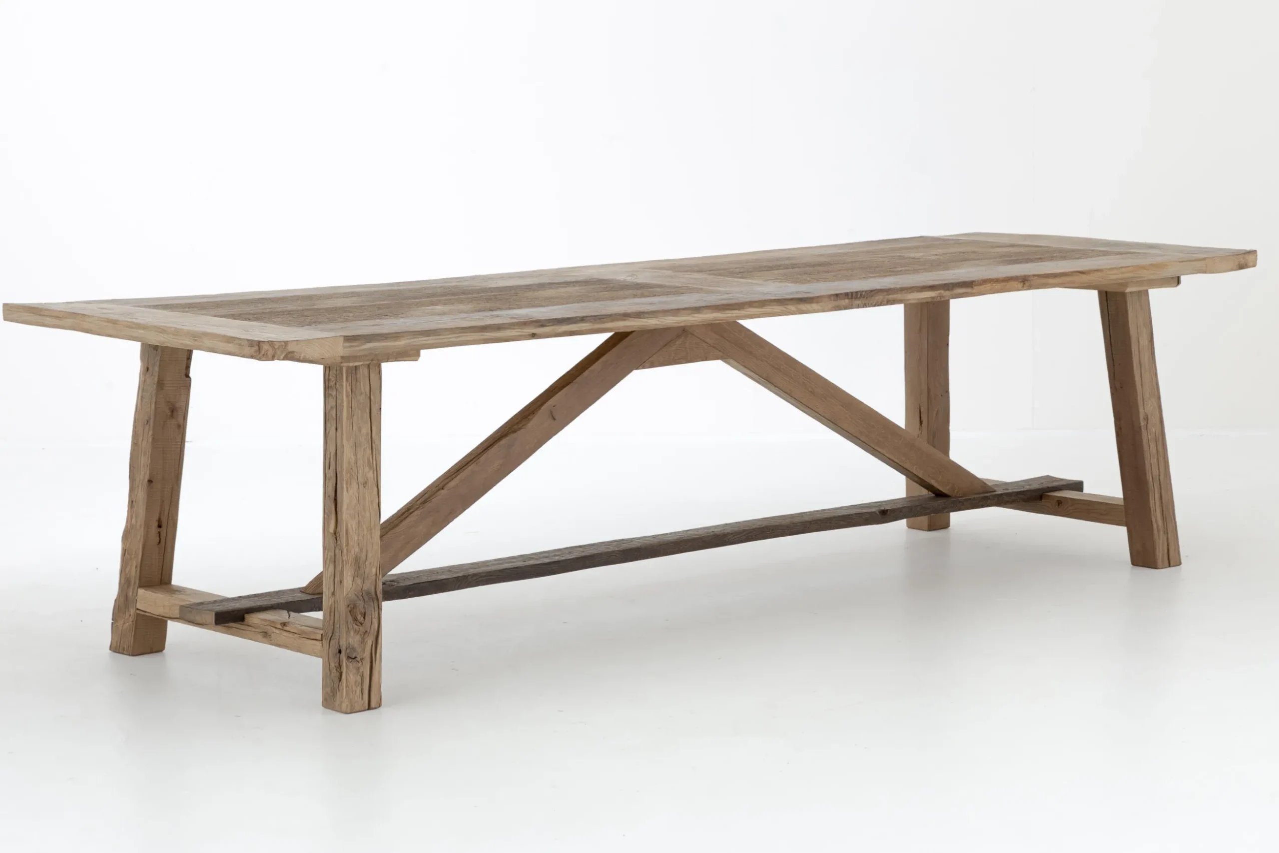 Jeffrey, Eettafel, Oud Eiken, 300 Cm