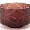 Jelger, Kom, Glas, Rook/Mauve, L