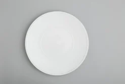Jille, Bord, Keramiek, Wit, 34Cm