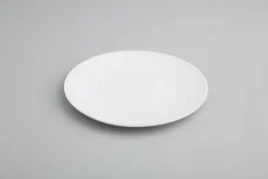 Jille, Bord, Keramiek, Wit, 28Cm