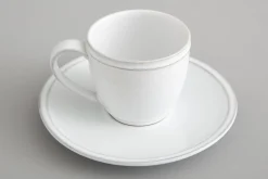 Jille, Kop En Schotel, Keramiek, Wit, M, 150 Ml