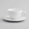 Jille, Kop En Schotel, Keramiek, Wit, L, 200 Ml