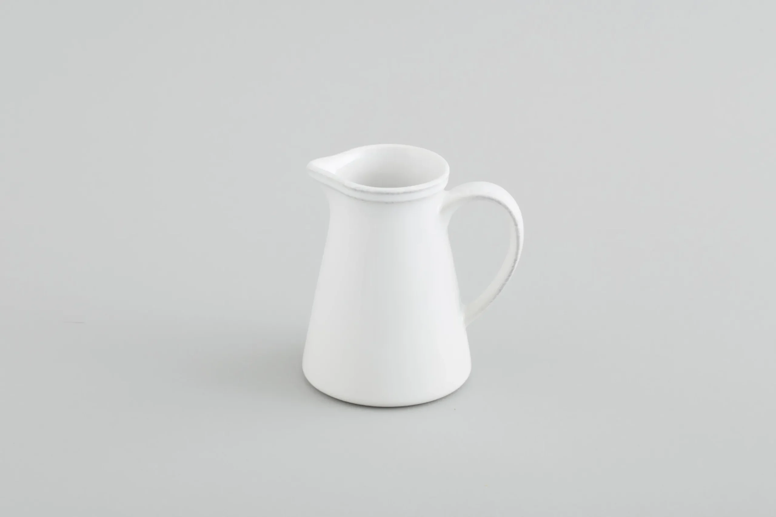 Jille, Melkkannetje, Keramiek, Wit, 300Ml