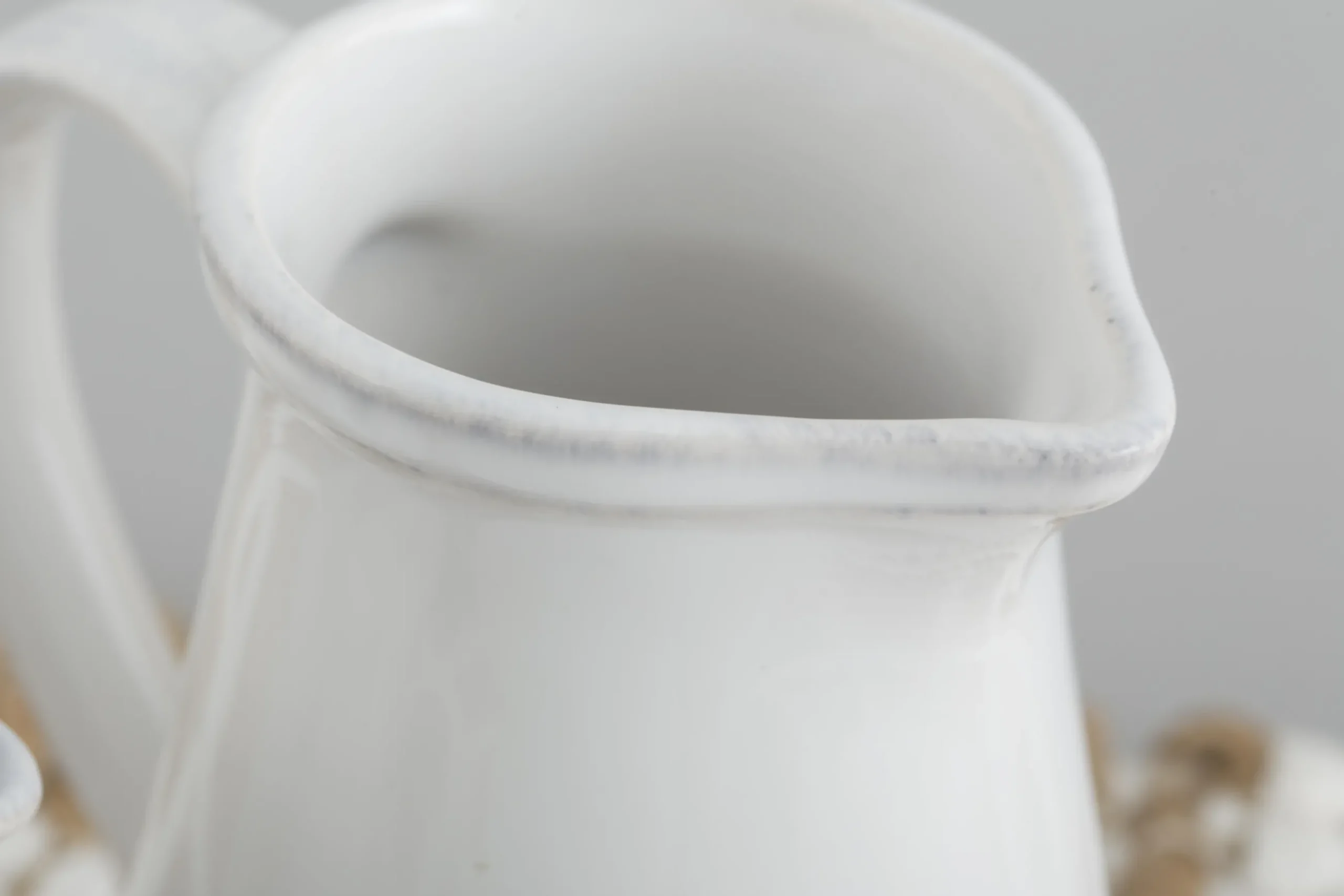 Jille, Melkkannetje, Keramiek, Wit, 300Ml