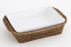 Jille, Ovenschaal, Keramiek, Wit, 25Cm