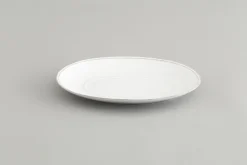 Jille, Serveerbord, Keramiek, Wit, 30Cm