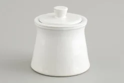 Jille, Suikerpot, Keramiek, Wit