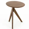 Lacey, Bijzettafel, Hout, Rond