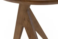 Lacey, Bijzettafel, Hout, Rond