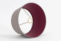 Lindro, Lampenkap, Paars, Cilinder, 35 Cm