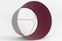 Lindro, Lampenkap, Paars, Cilinder, 45 Cm