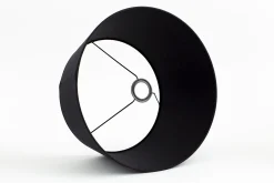 Lindro, Lampenkap, Zwart, Cilinder, 40 Cm