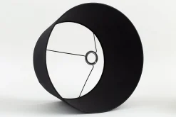 Lindro, Lampenkap, Zwart, Cilinder, 45 Cm
