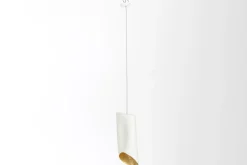 Lorey, Hanglamp, Wit/Goud
