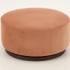 Lucas, Poef, Draaibaar, O 60, Roze
