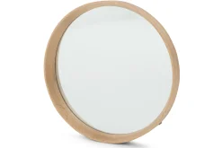 Lucente, Spiegel, Eiken, Rond, 46Cm