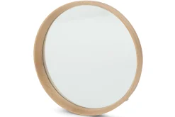 Lucente, Spiegel, Eiken, Rond, 33Cm