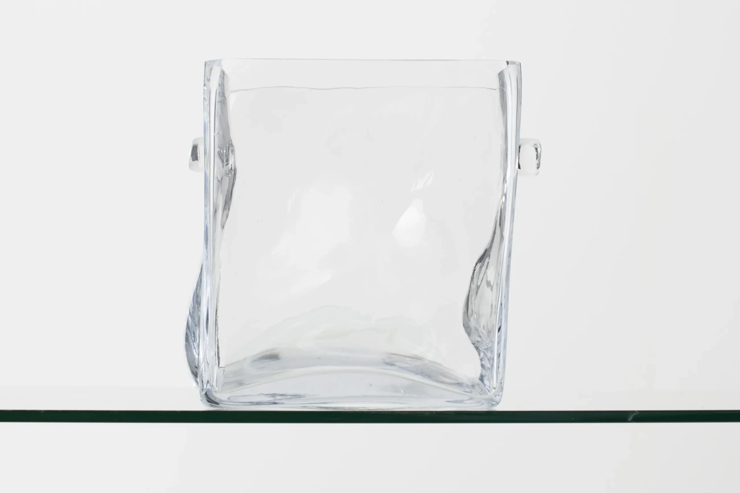Lucy, Champagnekoeler, Glas, Vierkant