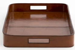 Manhattan, Dienblad, Bruin Leer