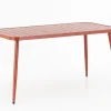 Marian, Tuintafel, 150X75, Terracotta