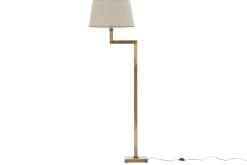 Martha, Staande Lamp, Messing Afwerking