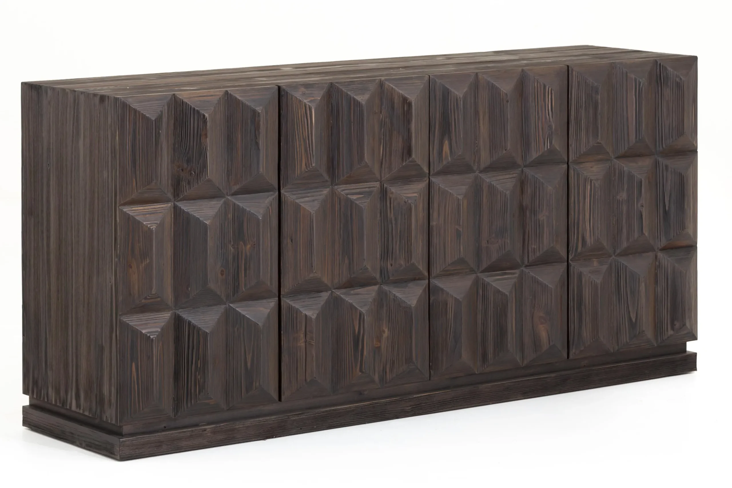 Matthews, Dressoir, 4 Deuren, Bruin