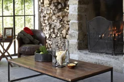Melbury, Club Fauteuil, Donkerbruin, Leer