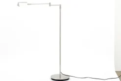 Mezzo, Vloerlamp, Chroom, Uitschuifbaar