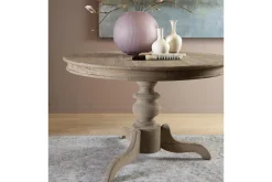 Milan, Eettafel, Rond, Gerecycled Hout, 120 Cm, Model 2