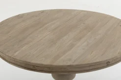 Milan, Eettafel, Rond, Gerecycled Hout, 120 Cm, Model 2