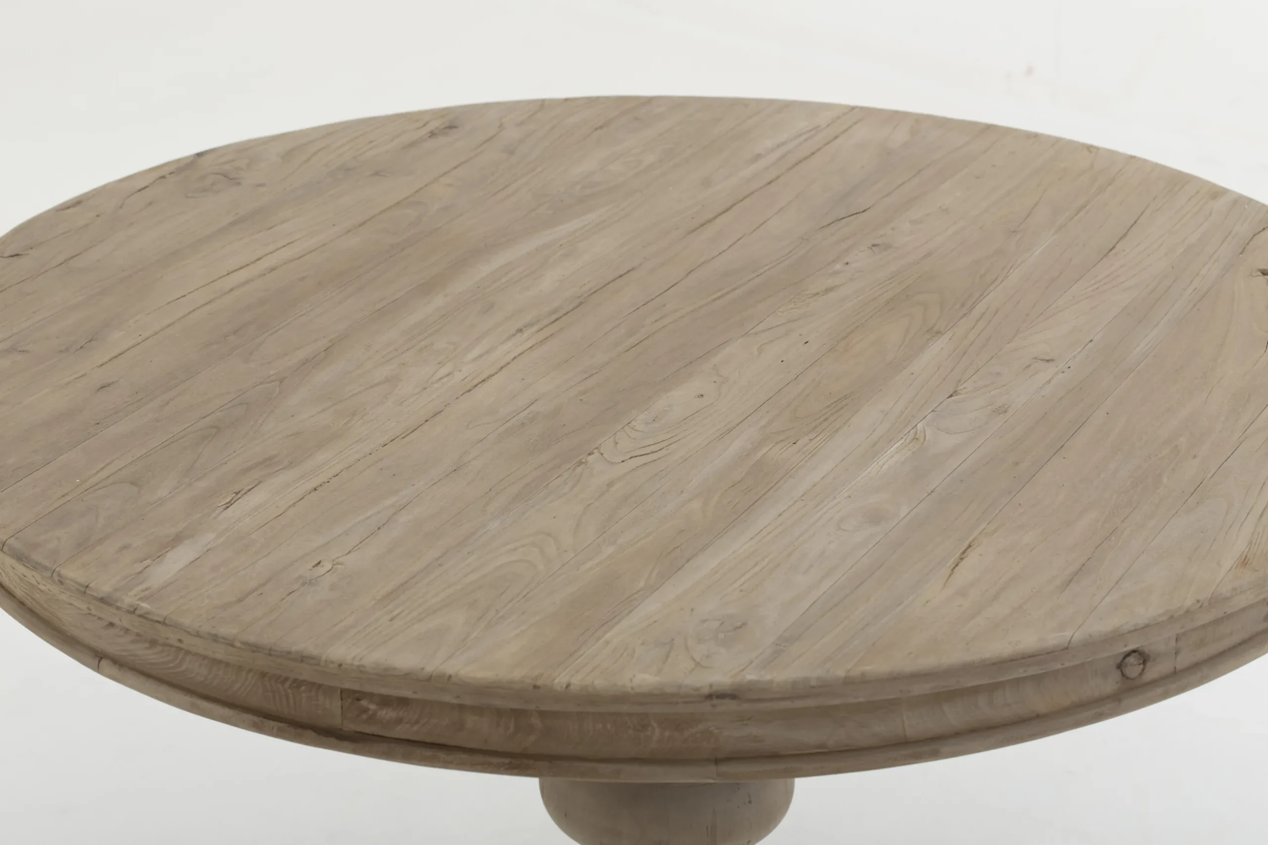 Milan, Eettafel, Rond, Gerecycled Hout, 120 Cm, Model 2