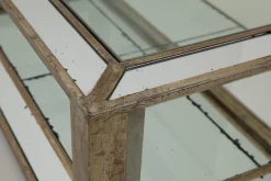 Mitchell, Salontafel, Rechthoekig, Spiegelglas En Hout, 160X80