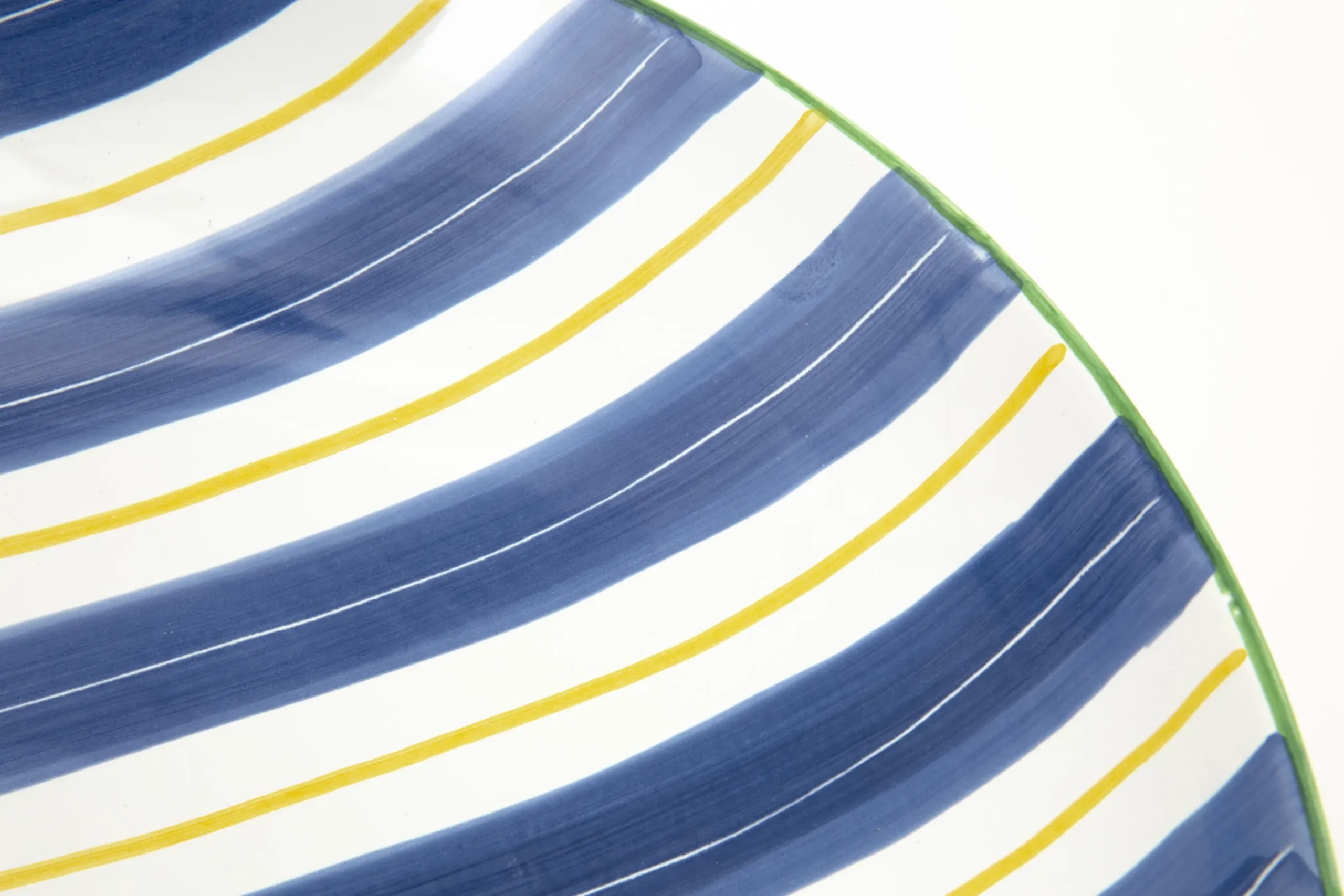 Nanna, Serveerschaal, Blauw, Rond