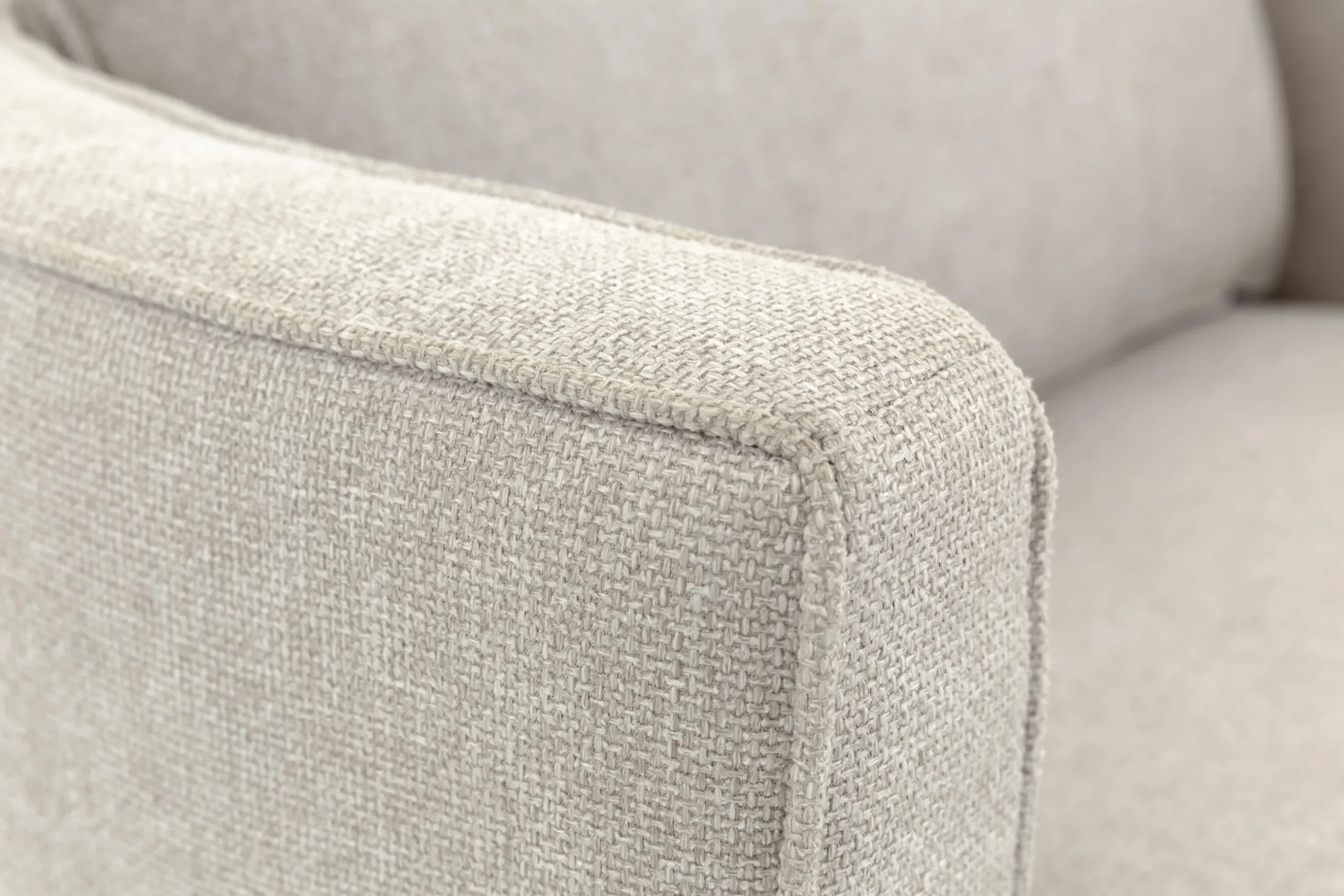 Nelia, Fauteuil, Naturel, Draaibaar