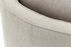 Nelia, Fauteuil, Naturel, Draaibaar