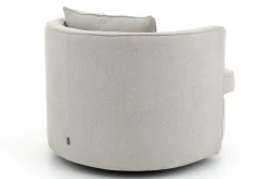 Nelia, Fauteuil, Naturel, Draaibaar