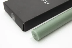Nell, Tafelkaars, Kleur Olijfgroen, Set Van 4