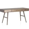Nontemar, Bureau, Hout En Messing