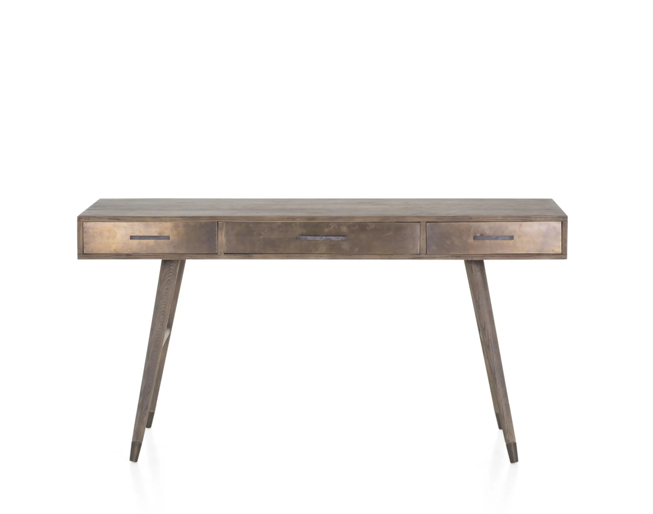 Nontemar, Bureau, Hout En Messing
