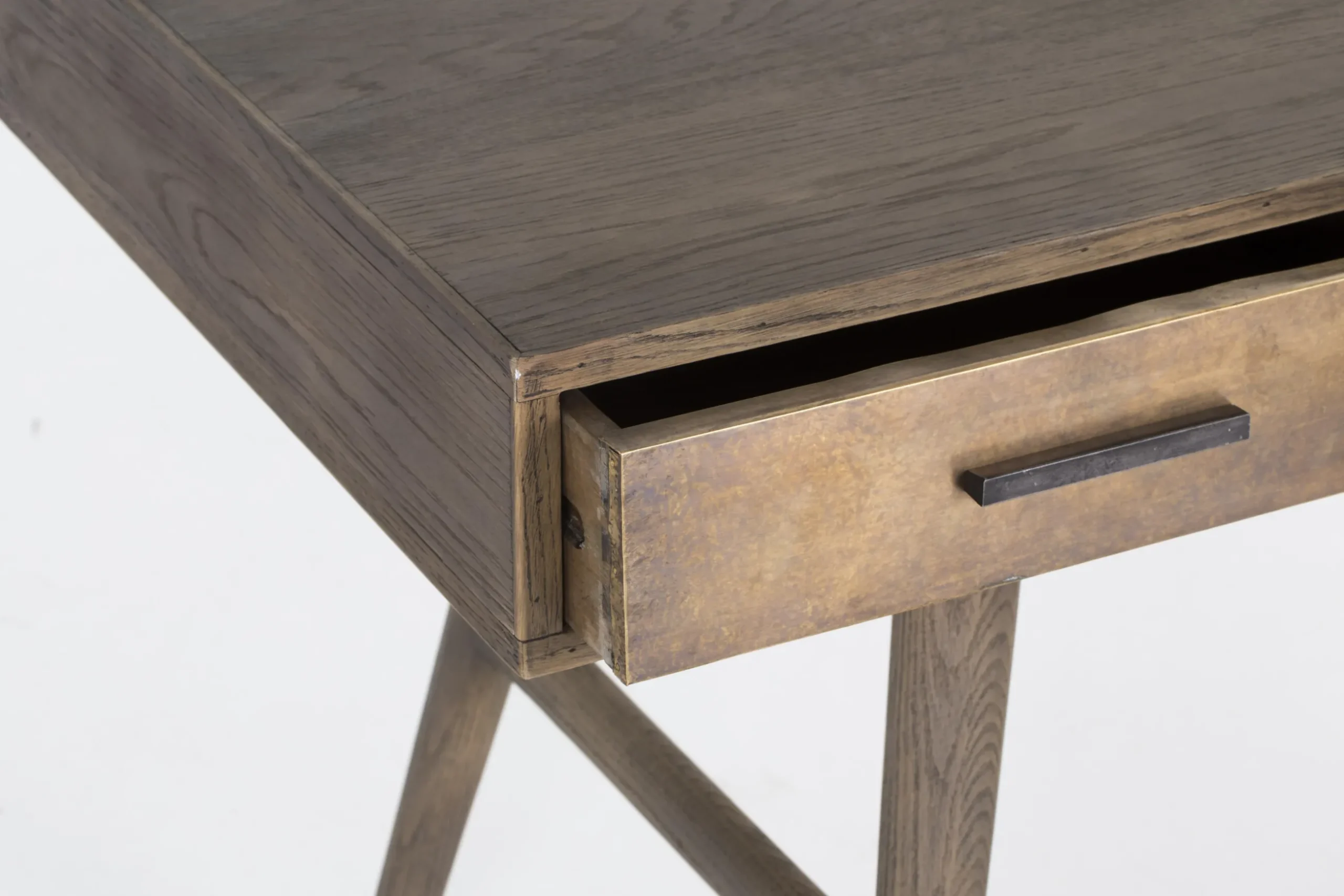 Nontemar, Bureau, Hout En Messing