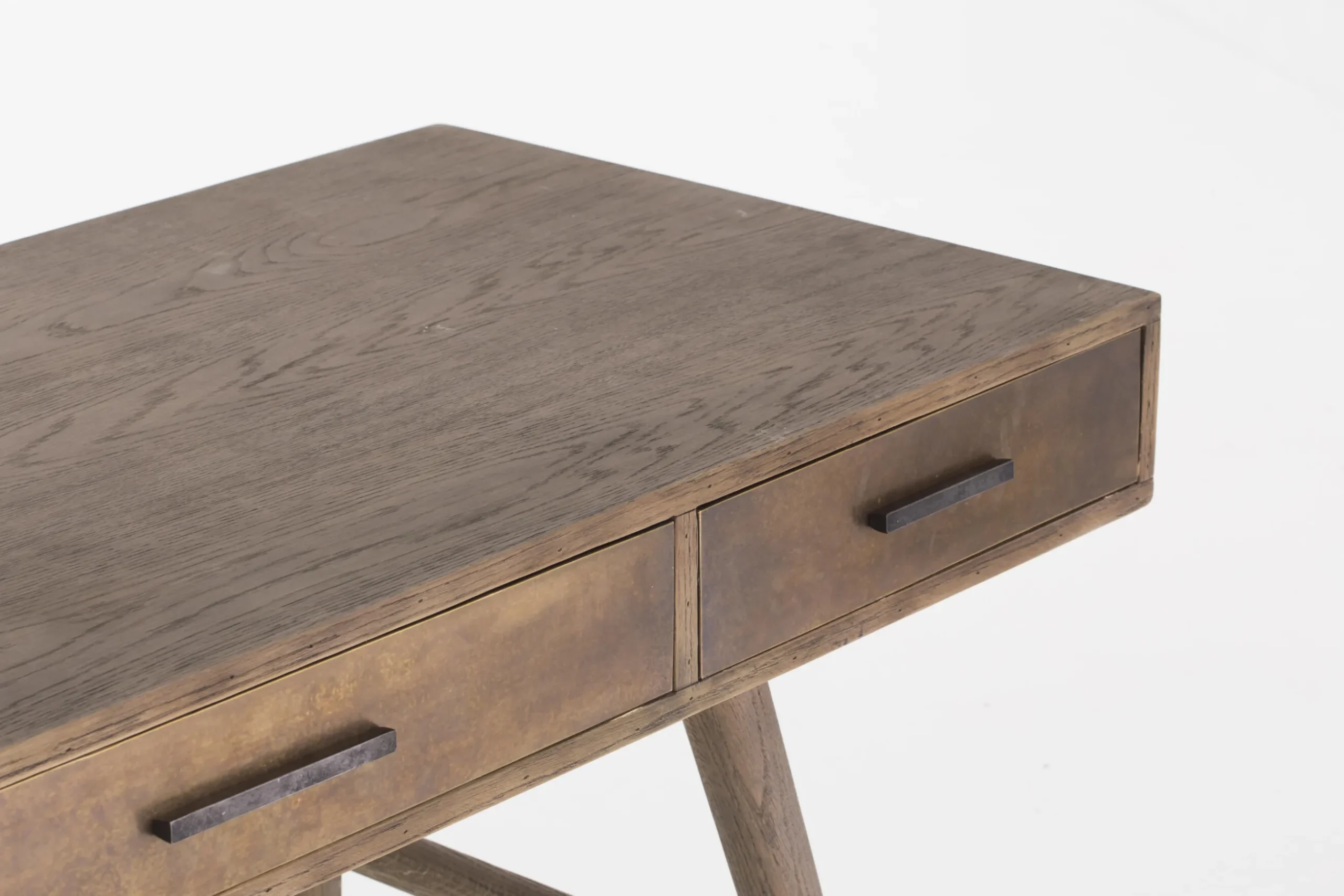 Nontemar, Bureau, Hout En Messing