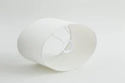 Ovaal, Lampenkap, Wit, Ovaal, 30 Cm